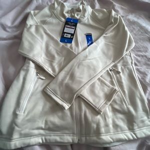 Kirkland Signature beige women’s zip fleece